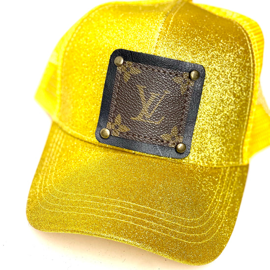 YY2 - Glitter Yellow/Gold Black/Antique - Patches Of Upcycling