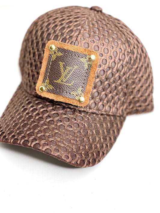 TT1 - Mesh Me Brown Brown/Antique - Patches Of Upcycling