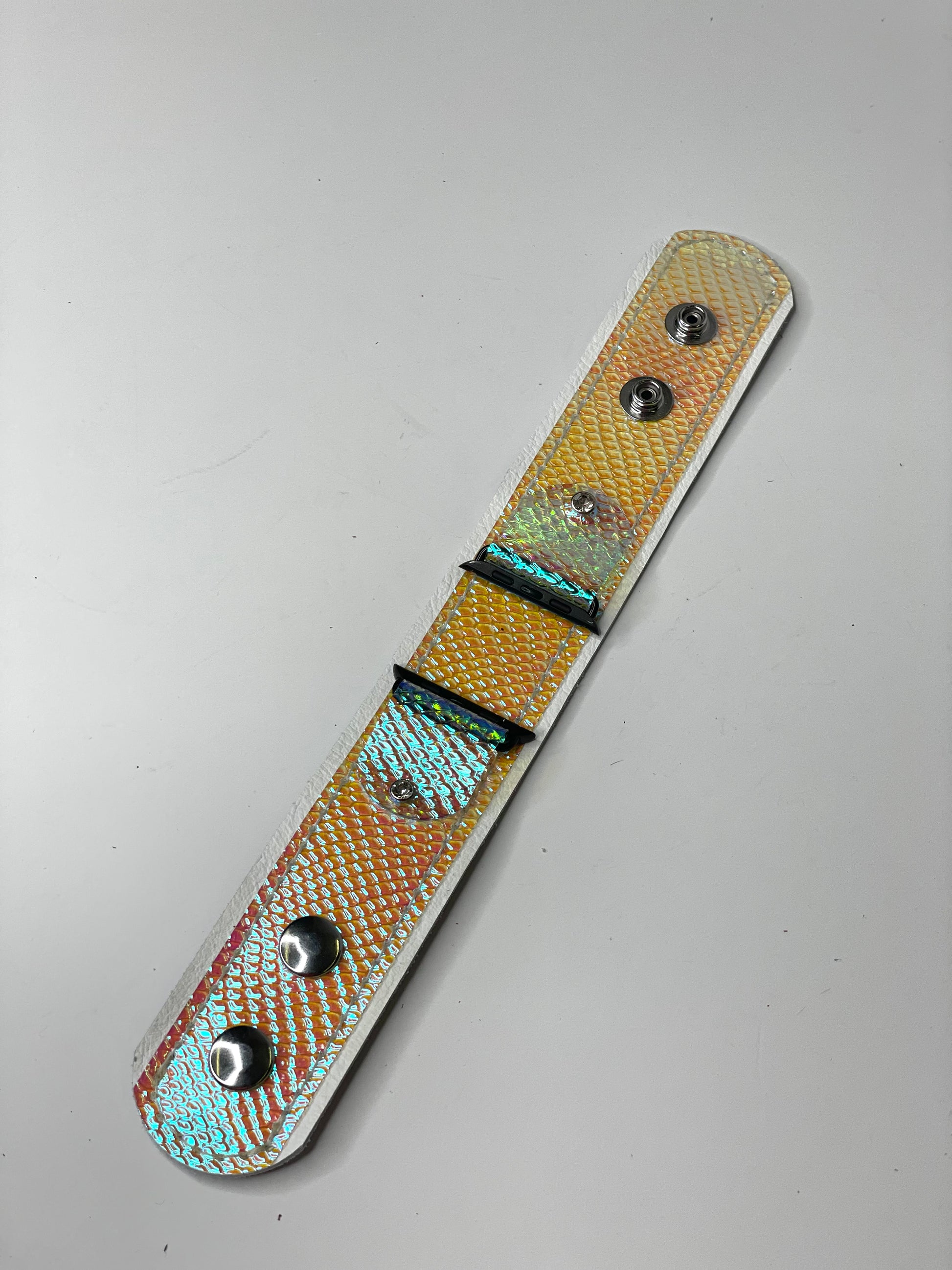 iwatch band iridescent (large) - Patches Of Upcycling