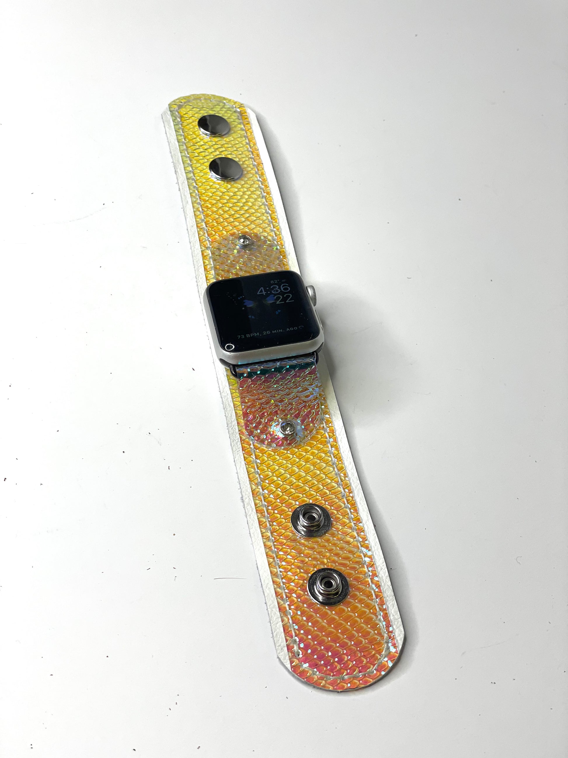 iwatch band iridescent (large) - Patches Of Upcycling