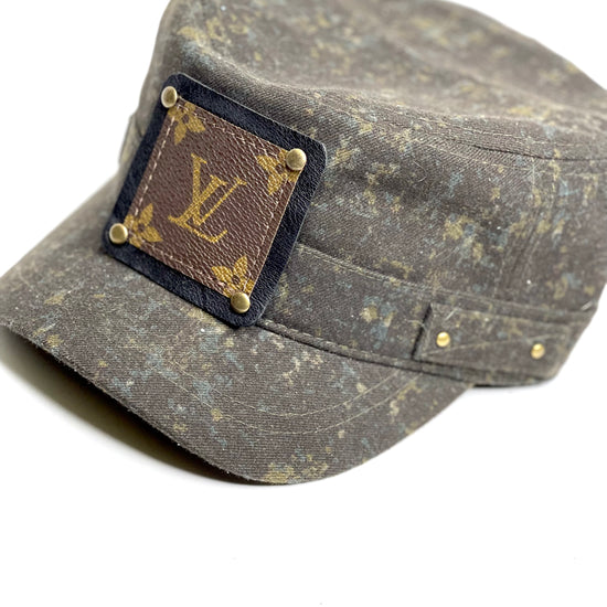 MM3 - Black Cadets hats- Black/Antique - Patches Of Upcycling