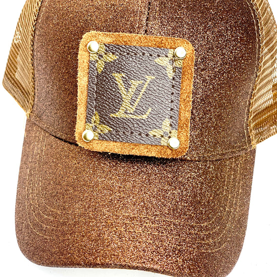 YY4 - Glitter Brown Brown/Antique - Patches Of Upcycling