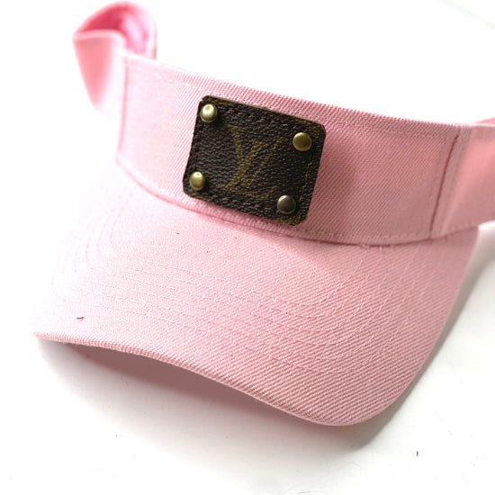 ZZ14 - Light Pink Visor Antique Hardware - Patches Of Upcycling