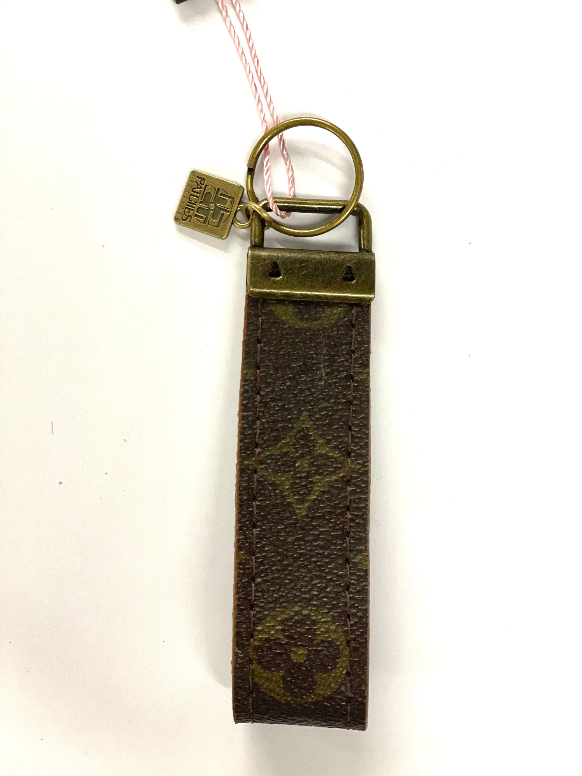 Thick Keyfob flourish (antique) - Patches Of Upcycling