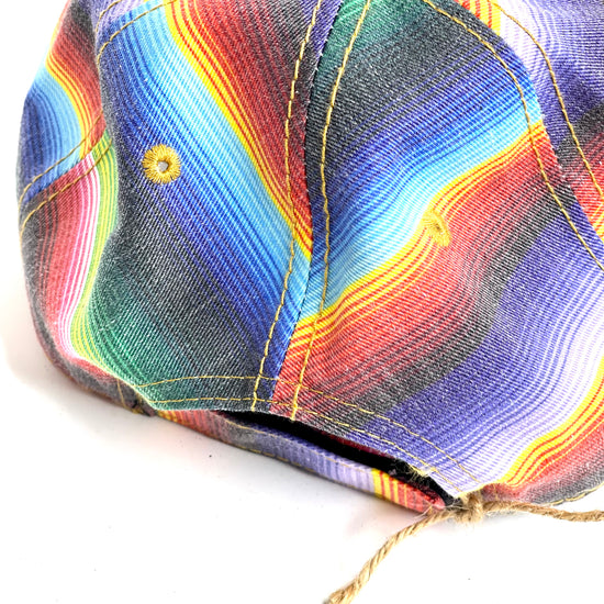 WW5 - Serape Back Hat, Brown/Antique - Patches Of Upcycling